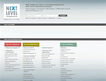 Tablet Screenshot of next-level-help.org